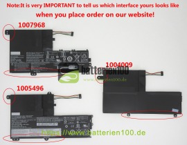  Akkus für lenovo ideapad510s-14ikb (7.4V 4050mAh) image 1