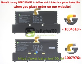  Akkus für hp spectre pro 13 g1-y4s10pa (7.7V 4950mAh) image 1