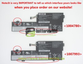  Akkus für lenovo yoga 720-12ikb-81b5003qus (11.52V 3166mAh) image 1