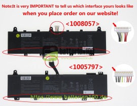  Akkus für asus tuf gaming f15 fx506li-hn012t (15.4V 5675mAh) image 1